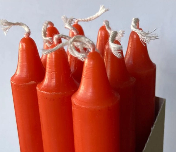 Bougies au jasmin rouge