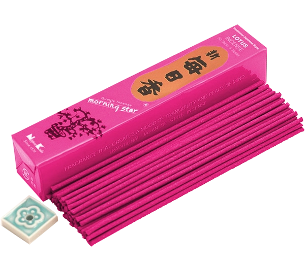 Encens Fleur de Lotus Étoile du Matin, 50 bâtonnets