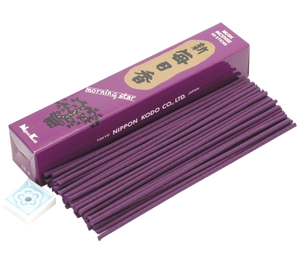 Encens Morning Star Musk, 50 bâtonnets