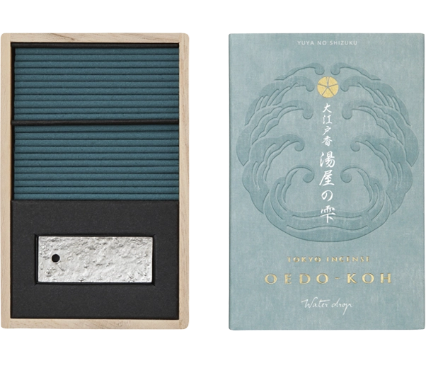 Encens Oedo-koh en forme de goutte d'eau