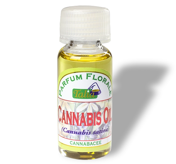 flacon d'huile de cannabis