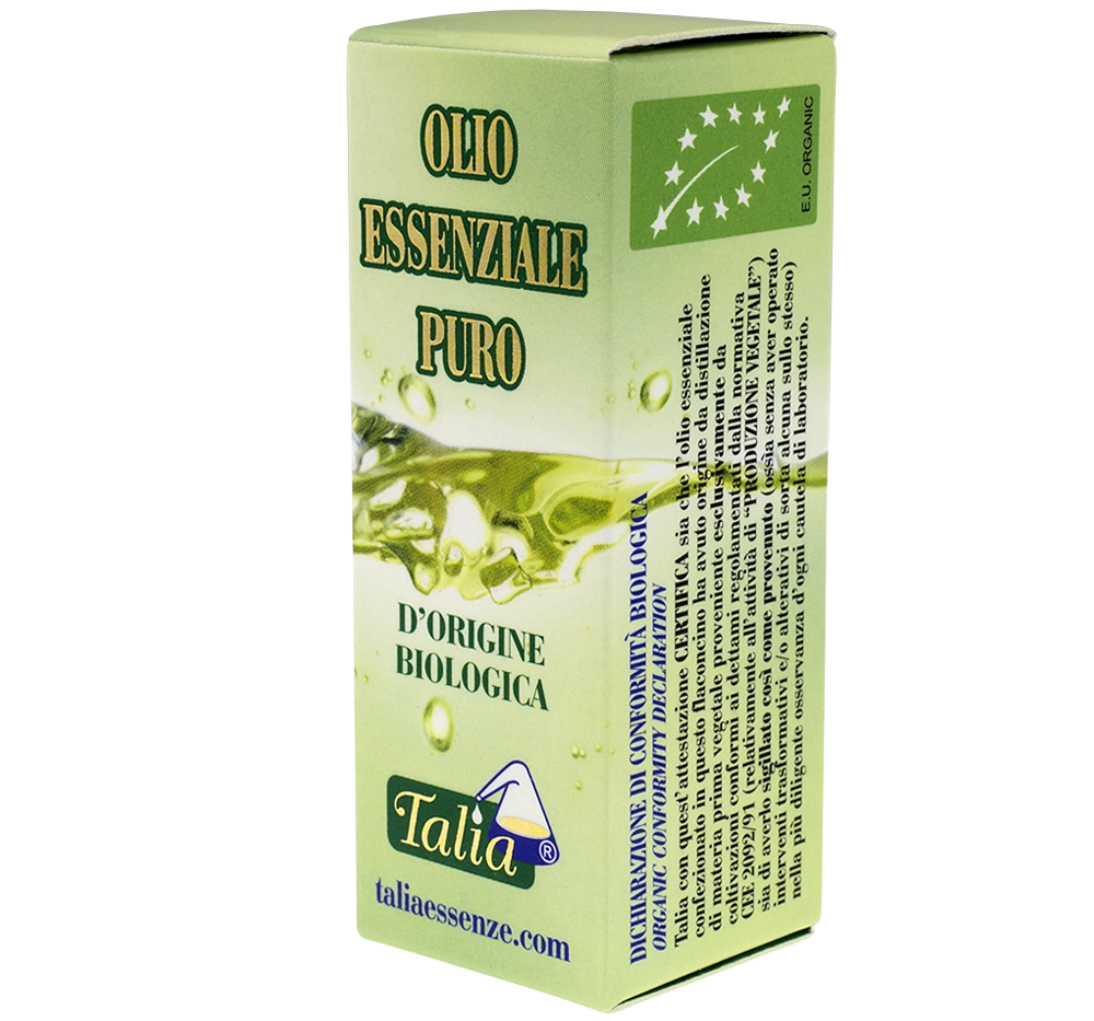 Étui vert pour flacon d'huile essentielle