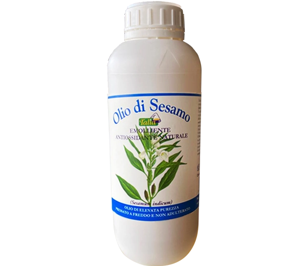 Huile de sésame, bouteille de 1000 ml.