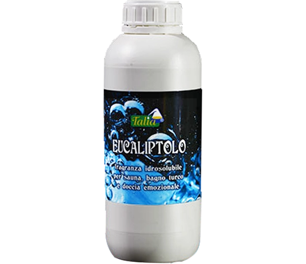 Parfum d'eucalyptus soluble dans l'eau, flacon de 1 litre