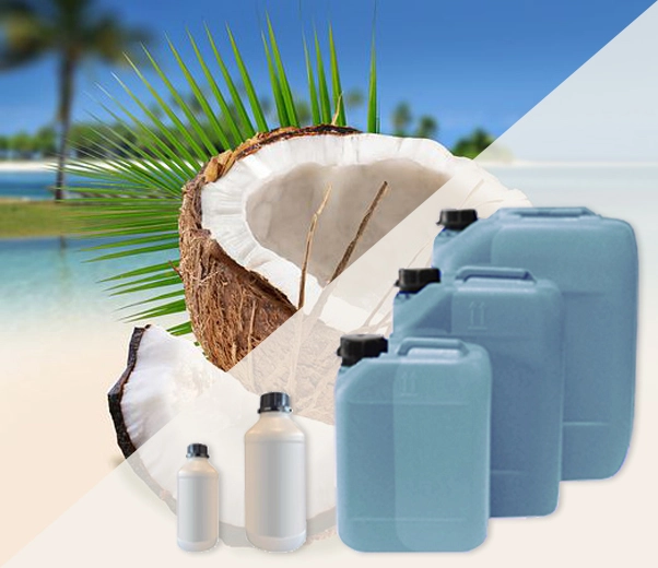 Conditionnement industriel des parfums à base d'huile de lait de coco