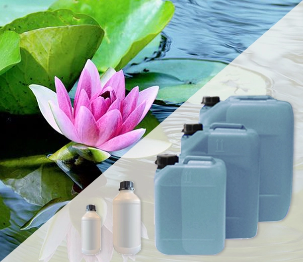 Conditionnement industriel des parfums Fleur de Lotus