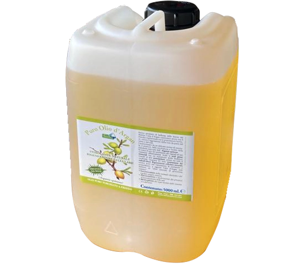 Réservoir d'huile d'argan de 5000 ml.