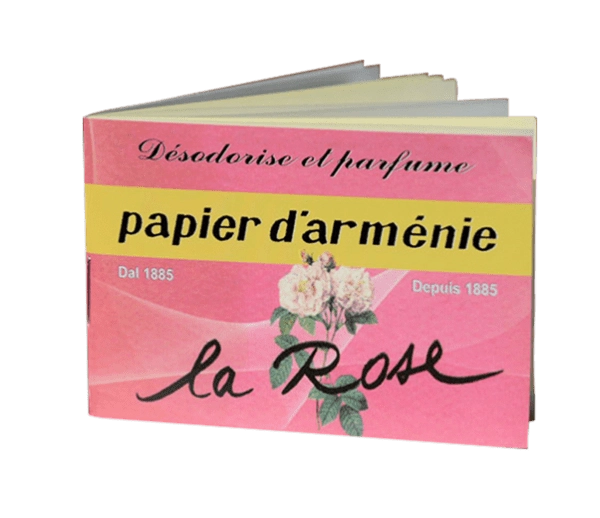 Papier d'Arménie la Rose