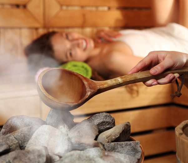 Aromaterapia in sauna