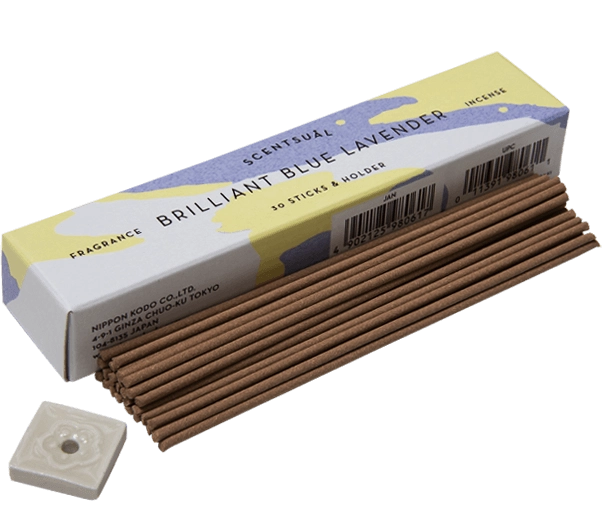 Astuccio incenso Scentsual Lavanda blu 30 bastoncini