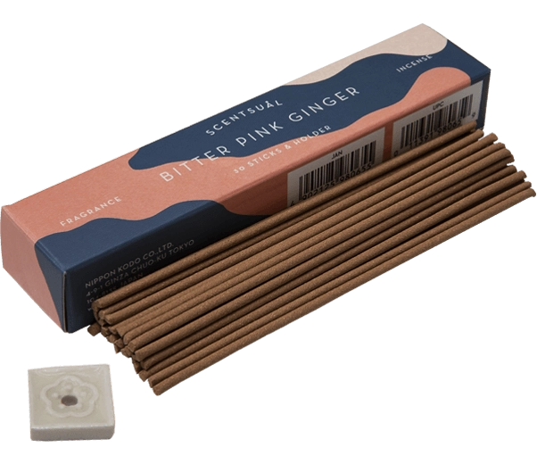 Astuccio incenso Scentsual Zenzero rosa 30 bastoncini