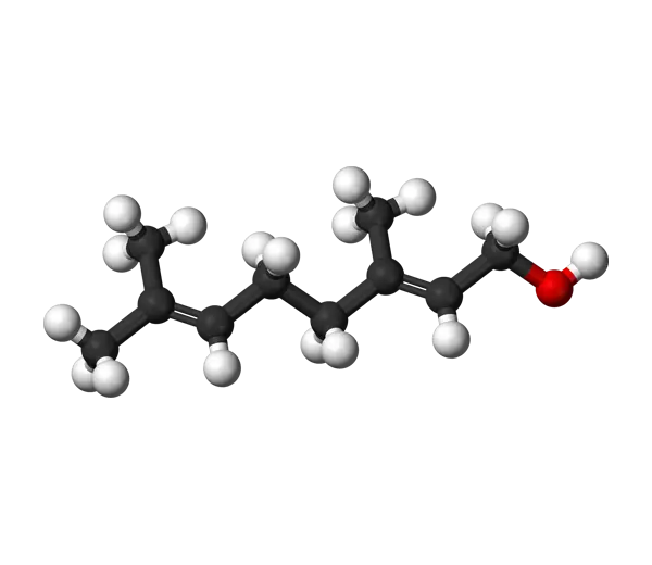 Molecola Geraniol Molecola Geraniol