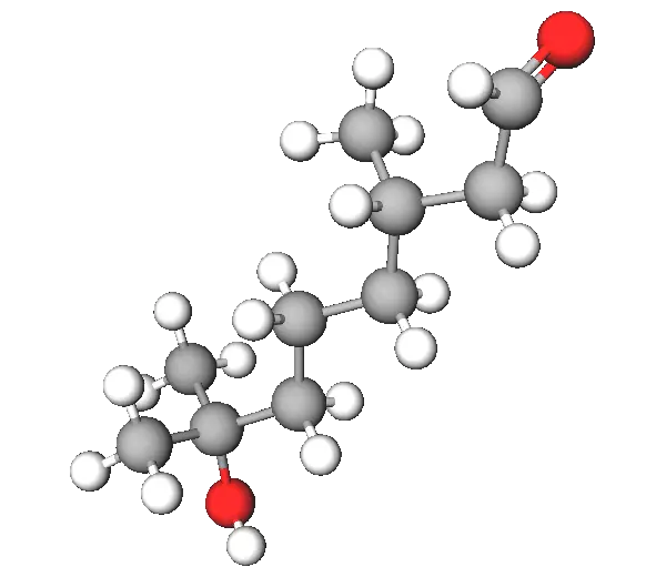 Molecola Hydroxycitronellal Molecola Hydroxycitronellal
