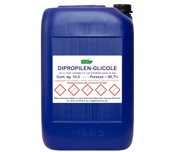 Dipropilen-glicole uso professionale