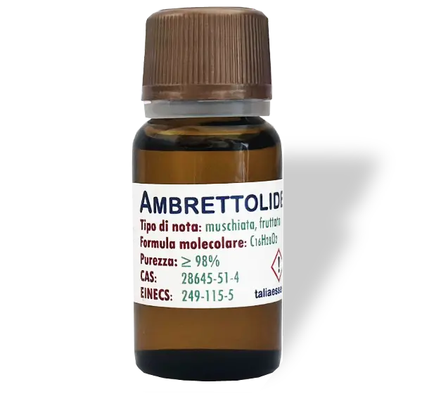 Flaconcino Ambrettolide