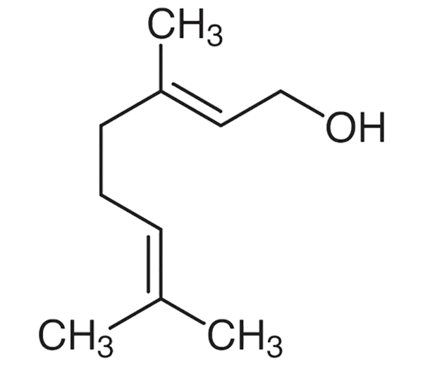Molecola Geraniol