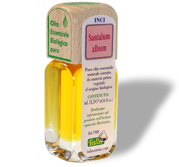 Flaconcino olio essenziale di Sandalo mysore