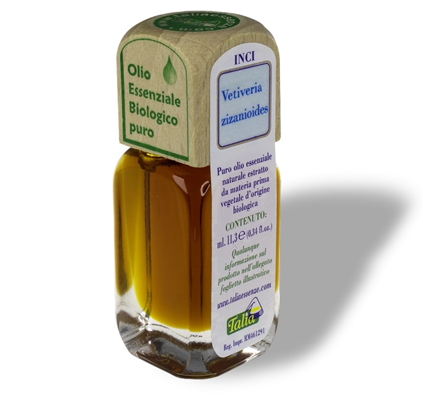 Flaconcino olio essenziale di Vetiver haiti